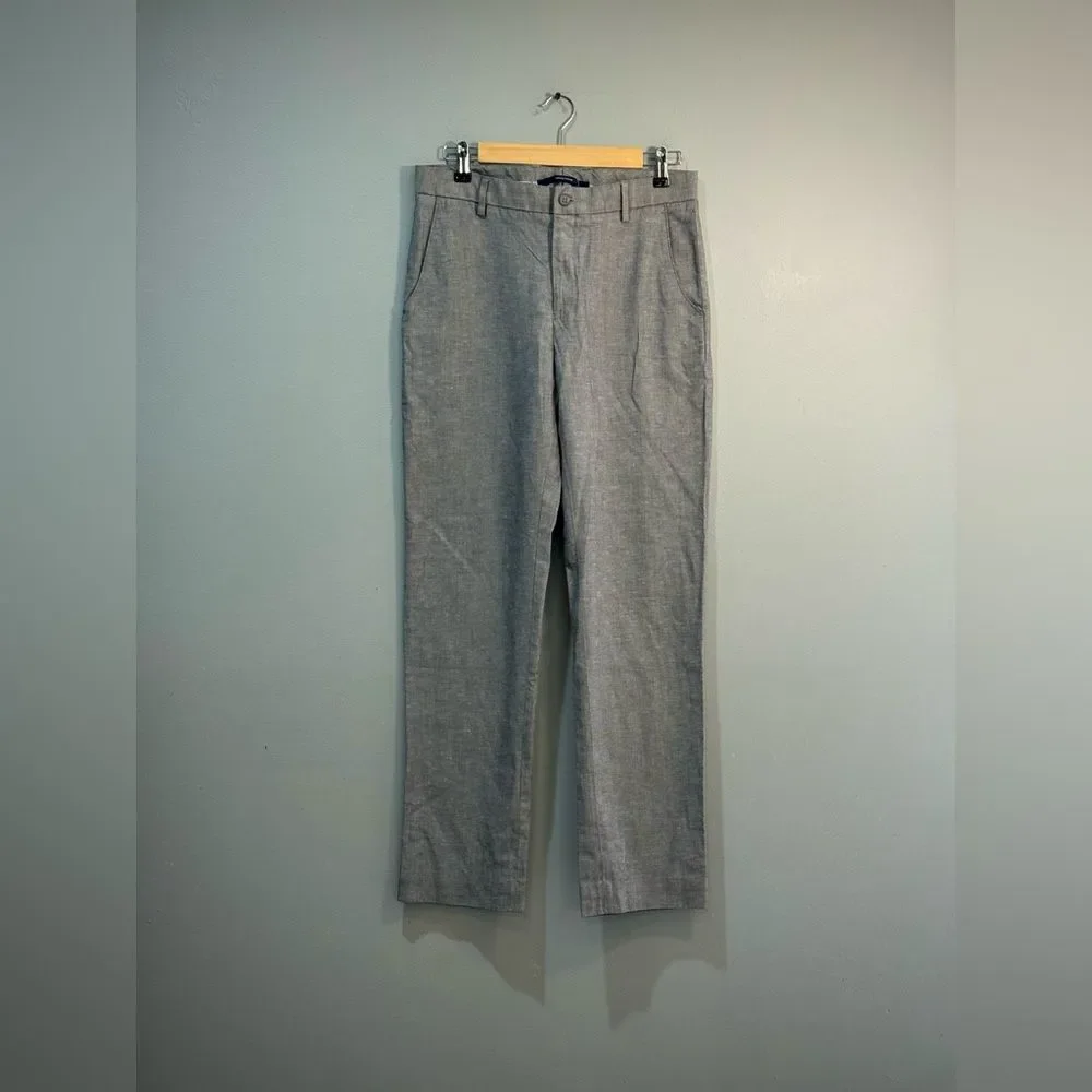 SALE! Men’s Gray Peter England Smart Fit Pants Size 32 EUC